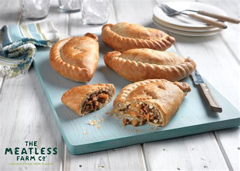 Vegan Meatless Pasty Now Available From The Pasty Shop - Meatless Farm