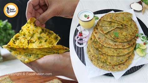 Aloo Methi Paratha – Food Fusion