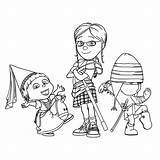 47  Agnes Despicable Me Coloring Pages Froggi Eomel sketch template