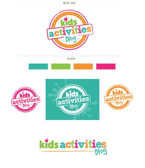 Be the Designer of Kids Activities Blog New Logo | Logo design contest