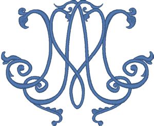 Marian Symbol #3 Embroidery Design