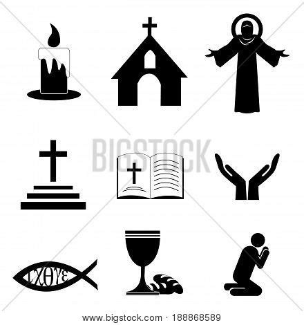 Christian Faith Icons Vector & Photo (Free Trial) | Bigstock