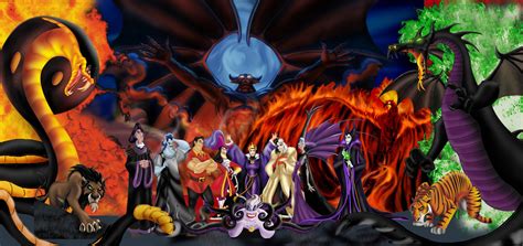 Disney Villains Wallpaper - WallpaperSafari