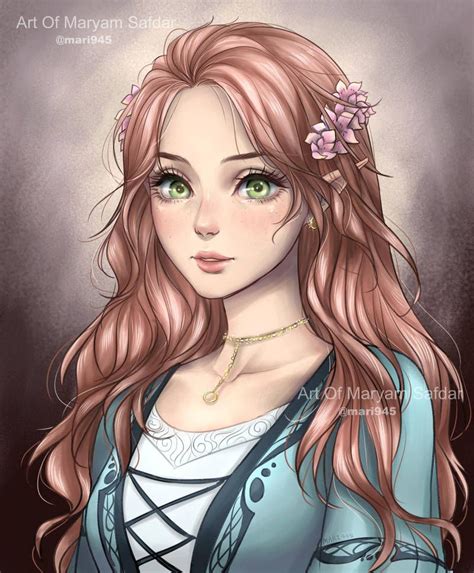 Art Commission by https://www.deviantart.com/mari945 on @DeviantArt | Disney princess anime ...