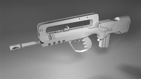 Famas G2 Final Model by BrandonHughes-7 on DeviantArt