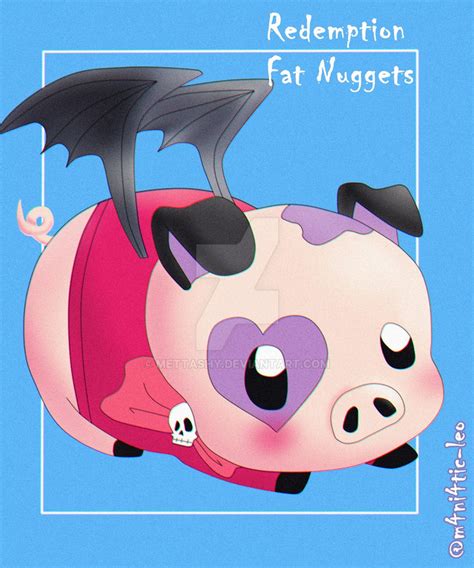 Fat nuggets by Mettashy on DeviantArt