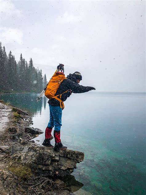 Bow Glacier Falls & Iceberg Lake in Banff National Park