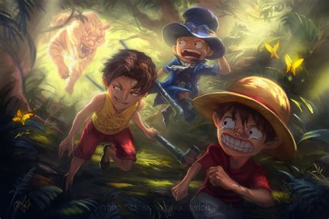 Ace Sabo Luffy Wallpapers - Wallpaper Cave