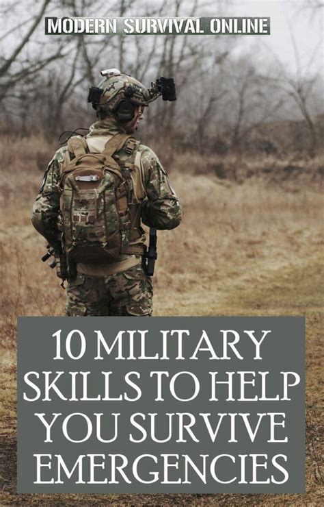 10 Military Skills to Help You Survive Emergencies and SHTF - Modern Survival Online