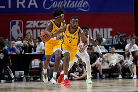 Bronny James points tonight: Lakers vs Rockets NBA Summer League stats