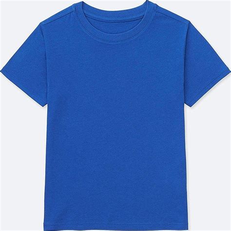 KIDS PACKAGED COLOR CREW NECK SHORT-SLEEVE T-SHIRT | Plain blue t shirt ...