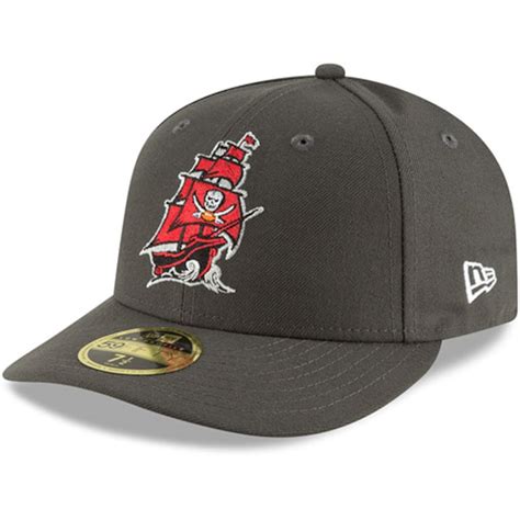 Men's New Era Pewter Tampa Bay Buccaneers Alternate Logo Omaha Low ...