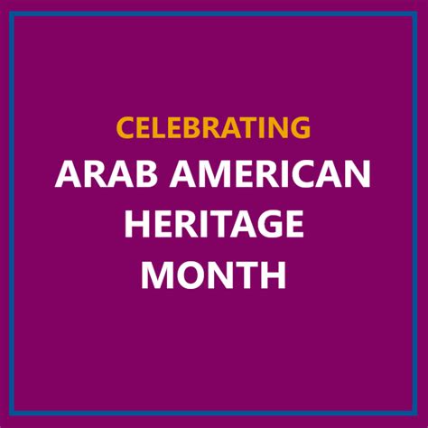 Arab American Heritage Month | MyLO