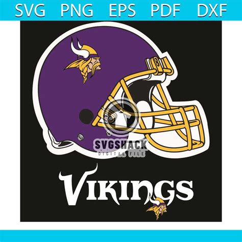 Logo Minnesota Vikings Helmet Svg, Sport Svg, Helmet Svg, Mi - Inspire ...