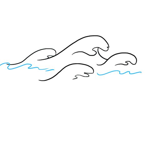 How To Draw Ocean Wave