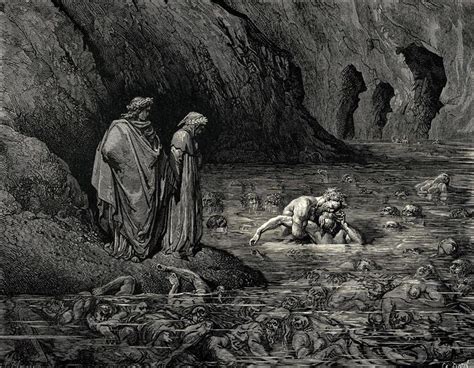 The Inferno, Canto 32 - Gustave Dore - WikiArt.org