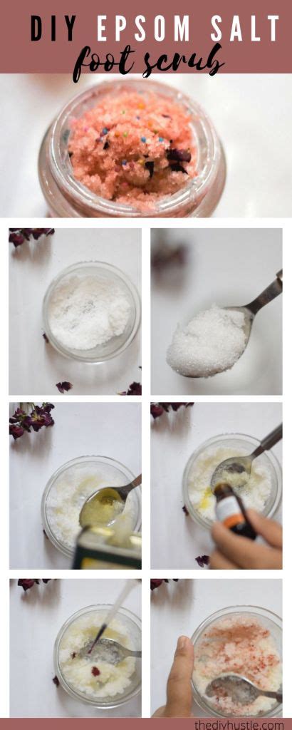 Epsom Salt Foot Scrub DIY - For Soft, Silky Feet at Home