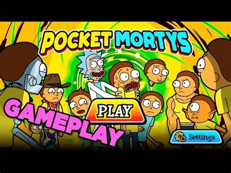 First 12 Minutes of Pocket Mortys Gameplay - YouTube