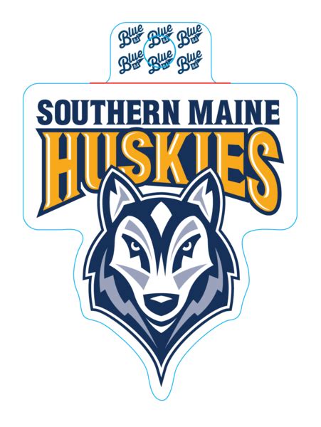 Southern Maine Huskies logo Decal | University Store at USM