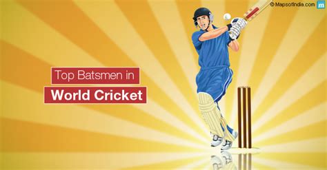 Top 10 Batsmen in the World of Cricket - Cricket