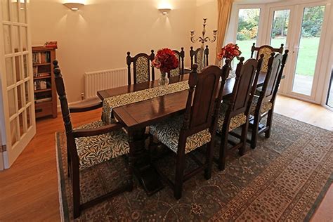 Period Style Oak Dining Furniture in Traditional Interiors
