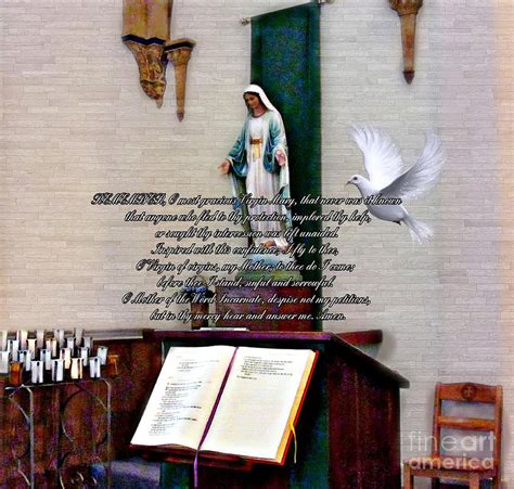 The Memorare Digital Art by Elizabeth Duggan - Fine Art America