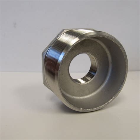 2" X 3/4" Stainless Steel Reducing Bushing, 304 Stainless Steel