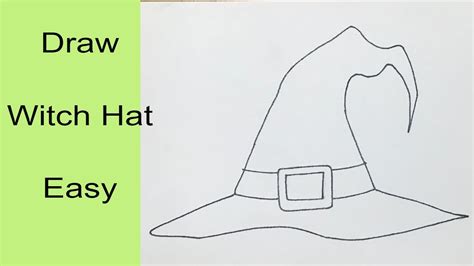 How To Draw A Simple Witches Hat