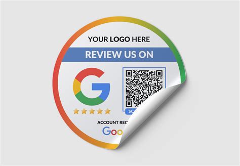 Window Stickers Google Review QR Code Stickers Custom - Etsy