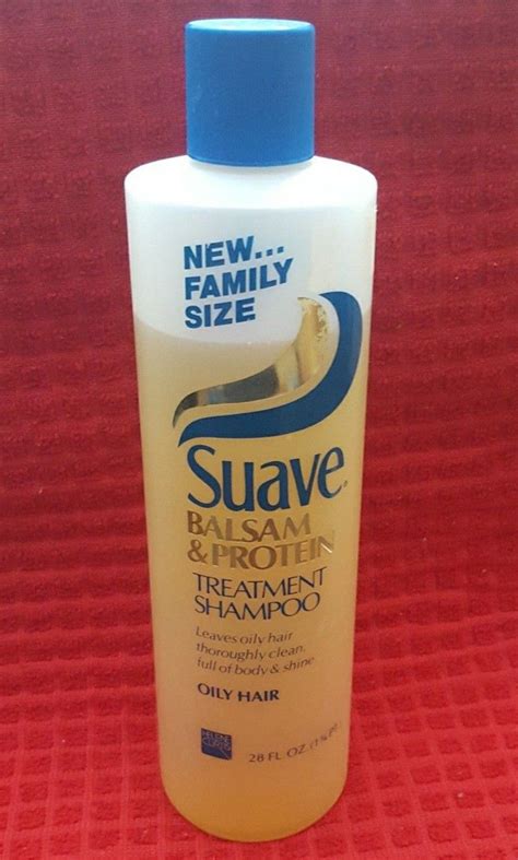 Suave Balsam & Protein Shampoo bottle | Protein shampoo, Shampoo, Suave shampoo