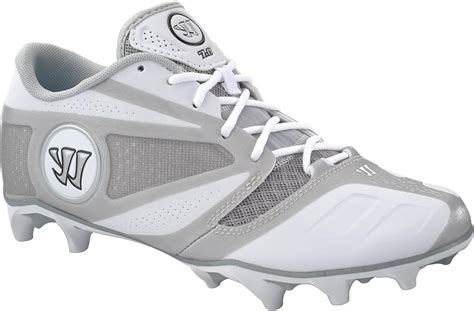 Amazon.com: WARRIOR Men's Burn 7.0 Low Lacrosse Cleats - Size: 11 ...