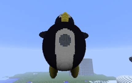 Minecraft Penguin | Minecraft creations, Minecraft pixel art, Pixel art