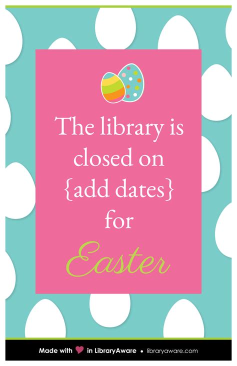 Closed For Easter Sign Template - Flyer Template