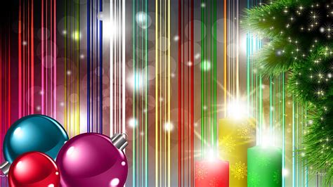 1080P free download | Colorful Christmas, stars, feliz navidad, gold stars, stripes, glow ...