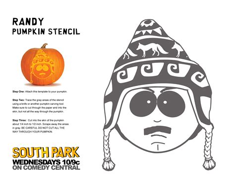 South Park Halloween Pumpkin Stencils! - Blog | South Park Studios