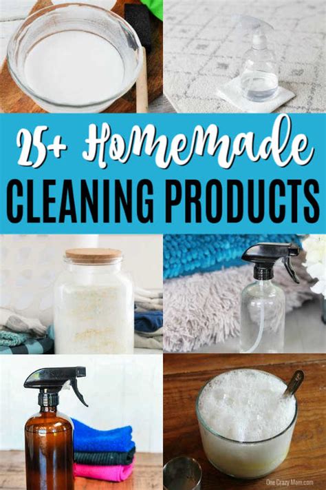 Homemade Cleaners - 20 Homemade Cleaning Products