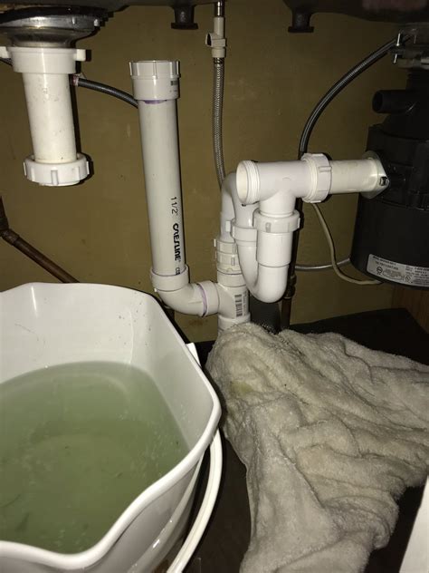 Need help with DIY Kitchen sink plumbing : Plumbing