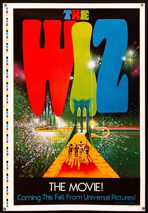 The Wiz Movie Poster 1978 1 Sheet (27x41)