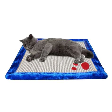 Cat Scratching Mat Cute Pets Cat Dog Scratch Mats Sisal Cat Scratcher ...