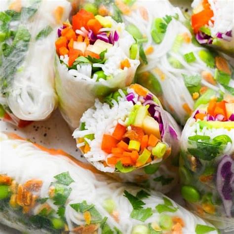 Fresh Spring Rolls Recipe - JoyFoodSunshine