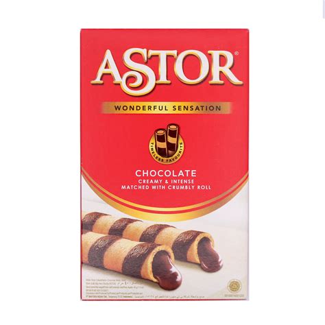 Astor Creamy Chocolate Wafer Rolls 40g - Tuk Tuk Mart