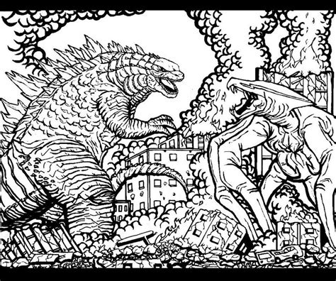 Free Godzilla Coloring Page, Download Free Godzilla Coloring Page png ...