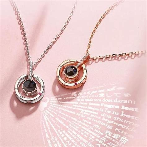 100 Languages Pendant Necklace | Love necklace, Necklace for girlfriend, Pendant