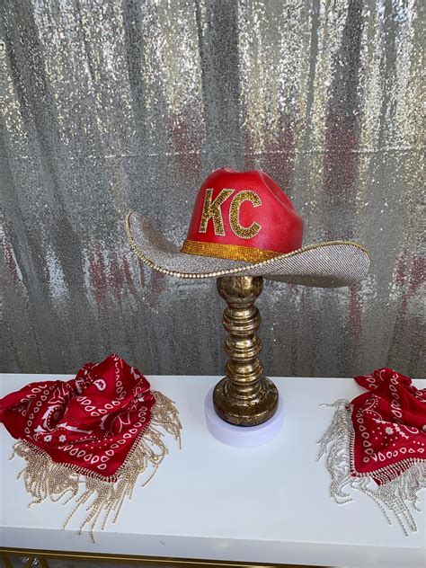 Kansas City Chiefs Hat – Rhinestone Cowgirl