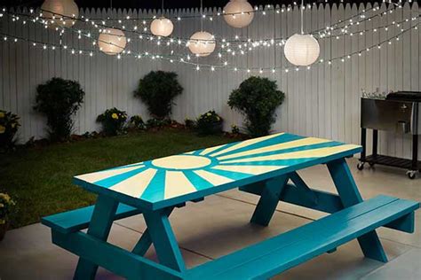 11 People Who Got Super Creative With Their Picnic Tables - Homemaking.com | Homemaking 101 ...