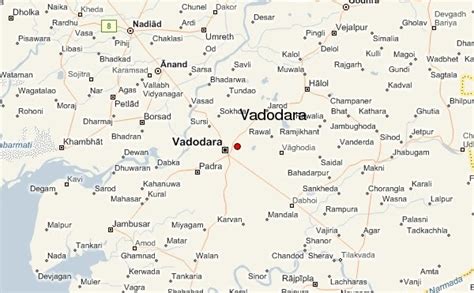 आम्ही बरौडेकर!: Vadodara City Map, District Map & Distance Chart