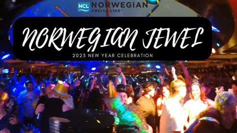 Norwegian Jewel New Year Celebration 2023 - YouTube