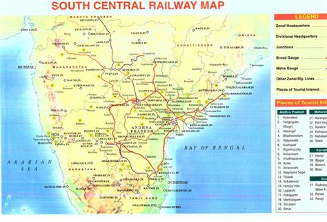 South central, Southeast central, SER, SWR - INDIANRAILWAYSSGR