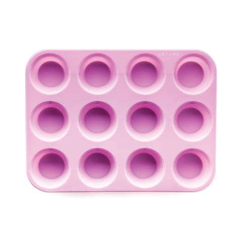 Standard Silicone Cupcake Pan 12 Cavities