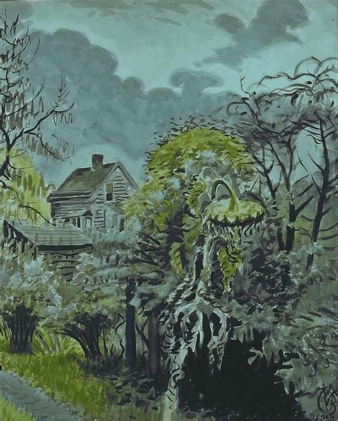 A Tribute to Charles Burchfield Celebrating his Artistic Genius Painting by PrintPerfect Shop ...